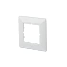 Metz - MEZ816718-0101-I Abdeckplatte 80 x 80 mm perlweiA RAL101