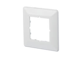 Metz - MEZ816718-0102-I Abdeckplatte 80 x 80 mm reinweiA RAL901