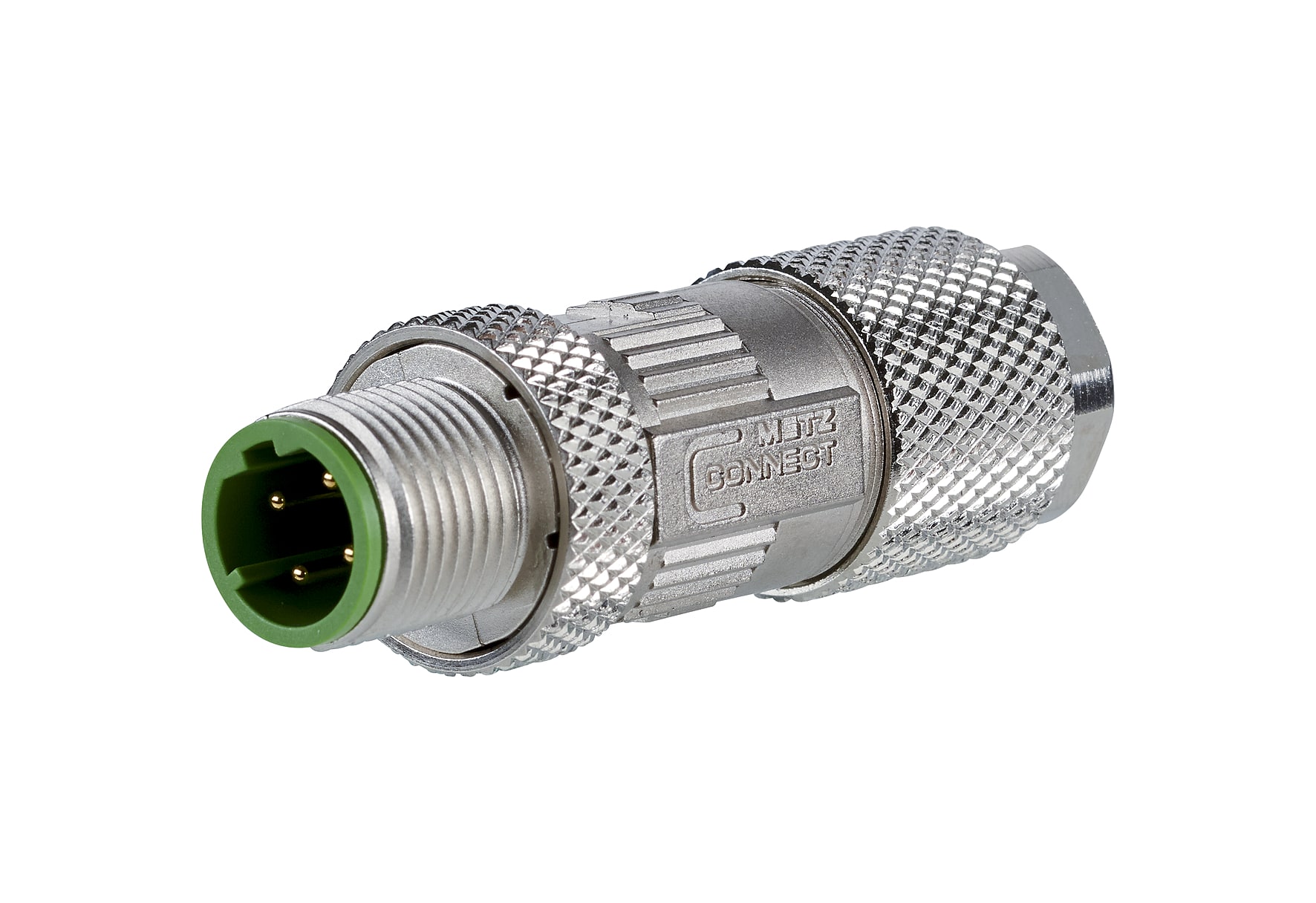 Metz - MEZMNF881A115 Ethernet M12Feldkonf. Stecker gerade