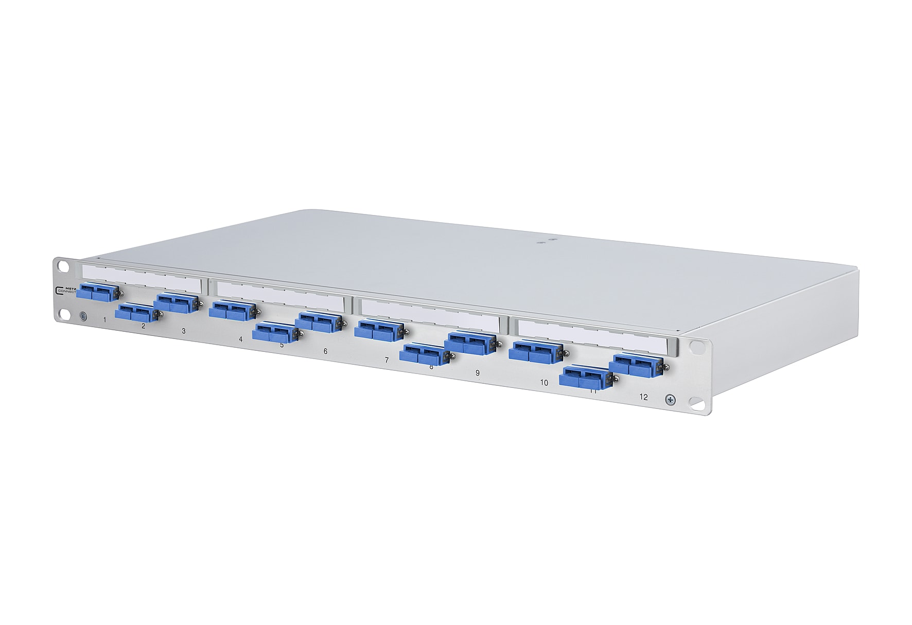 Metz - MEZ150200E212-E OpDAT PF Patchfeld 12xSC-D (blau), VIK