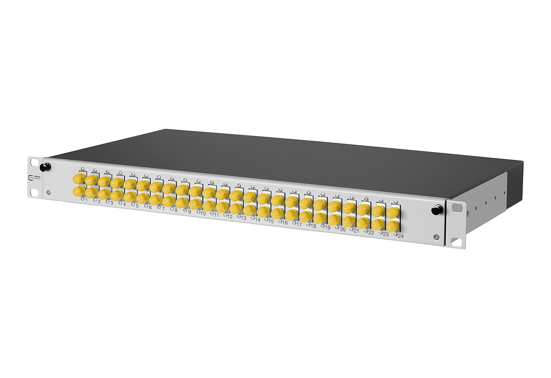 Metz - MEZ150267D124-E OpDATslide 24xST-D OM4 splice 1HE/24gr 4