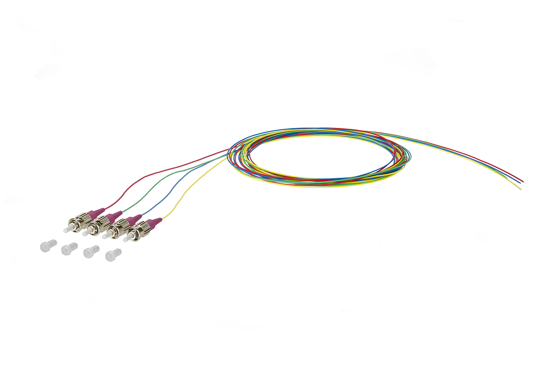 Metz - MEZ150N1AO0020E4 OpDAT Pigtail ST-PC 0,9mm STB OM4 2m 4Fr