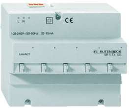 RUTENBECK - RUTN235 105 03 Switch 5x RJ45 1000 MBit multicast, VLAN