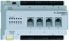 RUTENBECK - RUTN235 105 05 Switch 4x RJ45, 6x Instaport 1000 MB, mu