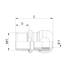 LAPP ITALIA SRL - LPP53806782 SKINTOP INOX NPT 1