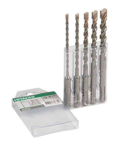 HIKOKI POWER TOOLS - HIA782531 KIT 5 PUNTE SDSPLUS 2T DA D.5-12MM