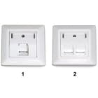 DATWAYLER - DAT185866 Anschlussdose UPk fA1/4r 1xRJ45 Keystone