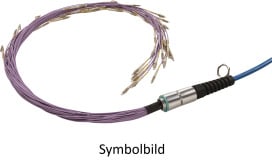 Metz - MEZ152U127JJ6100G LWL Kabel vorkonfektioniert 12G50/125 OM