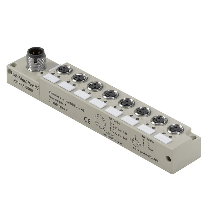 WEIDMULLER - WEI2512820000 SAI-08L-VP12-3A-M08L-AND