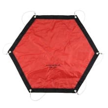 Primo - PRZP284 Fallschirme rot, 150 - 200 mm fA1/4r EZ1