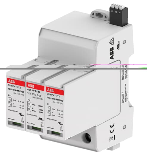 ABB SPA - ABBOVRPV12121000TS OVR PV T1-T2 12.5-1000 P TS QS