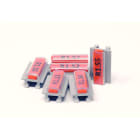 GRAFOPLAST SRL - GRA150/30 TARGHETTA PER BINARIO L=30 MM 200 PZ