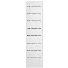 GRAFOPLAST SRL - GRAEVOSL027013Y SEGNACAVO AUTOLAMINANTE GIALLO 27X13 800
