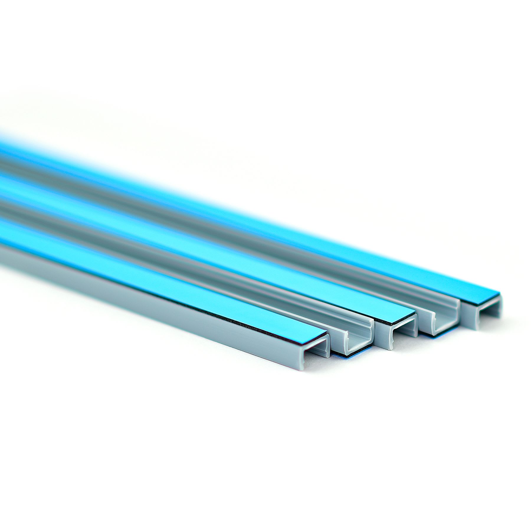 GRAFOPLAST SRL - GRASIT0B20/MT BINARIO ADESIVO NERO 1000X20 MM 32 PZ