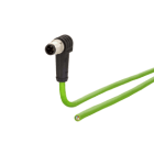 Metz - MEZ142M1D90090 M12 Kabel D-kod. Stecker gewinkelt / fre