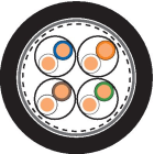 LAPP ITALIA SRL - LPP2170978 ETHERLINE LAN CAT.7 S/FTP 4X2AWG23 PE