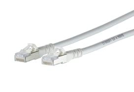 Metz - MEZ1308454088-E Patchkabel Cat.6A AWG 26 4,0 m weiA