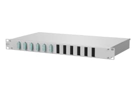 Metz - MEZ150255BA06-F OpDAT fix Patchfeld splice 6xSC-D (aqua)