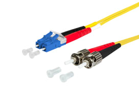 Metz - MEZ151P1JOAOA5E OpDAT Patchkabel LC-D/2xST OS2, 15,0 m