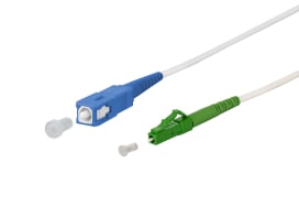 Metz - MEZ151P7EOJA10E OpDAT Patchkabel SC UPC/LC APC OS2 weiA