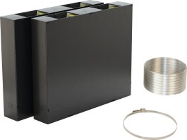 Siemens Hausgerate - SIZLZ21WWI16 Glasdraft 80 cm Umluftset CleanAir Plus