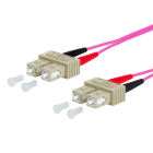 Metz - MEZ151S1EOEO05E OpDAT Patchkabel SC-D/SC-D OM4, 0,5 m