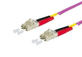 Metz - MEZ151S1JOJO25E OpDAT Patchkabel LC-D/LC-D OM4, 2,5 m