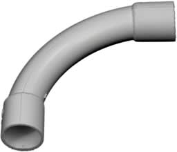 DIETZEL - DIE106164 HFT-Steckbogen, A 63 mm, starr, 90A^, g