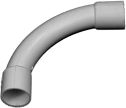 DIETZEL - DIE106162 HFT-Steckbogen, A 40 mm, starr, 90A^, g