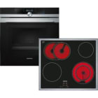 Siemens Hausgerate - SIZEQ212IC0AT B-Herd Set: HM633GNS1 + ET645HN17E schwa