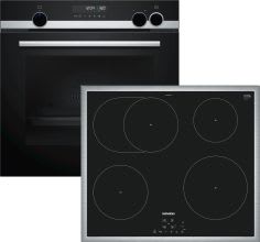 Siemens Hausgerate - SIZEQ212IR0AT B-Herd Set: HR538ABS1 + EH645BFB1E schwa