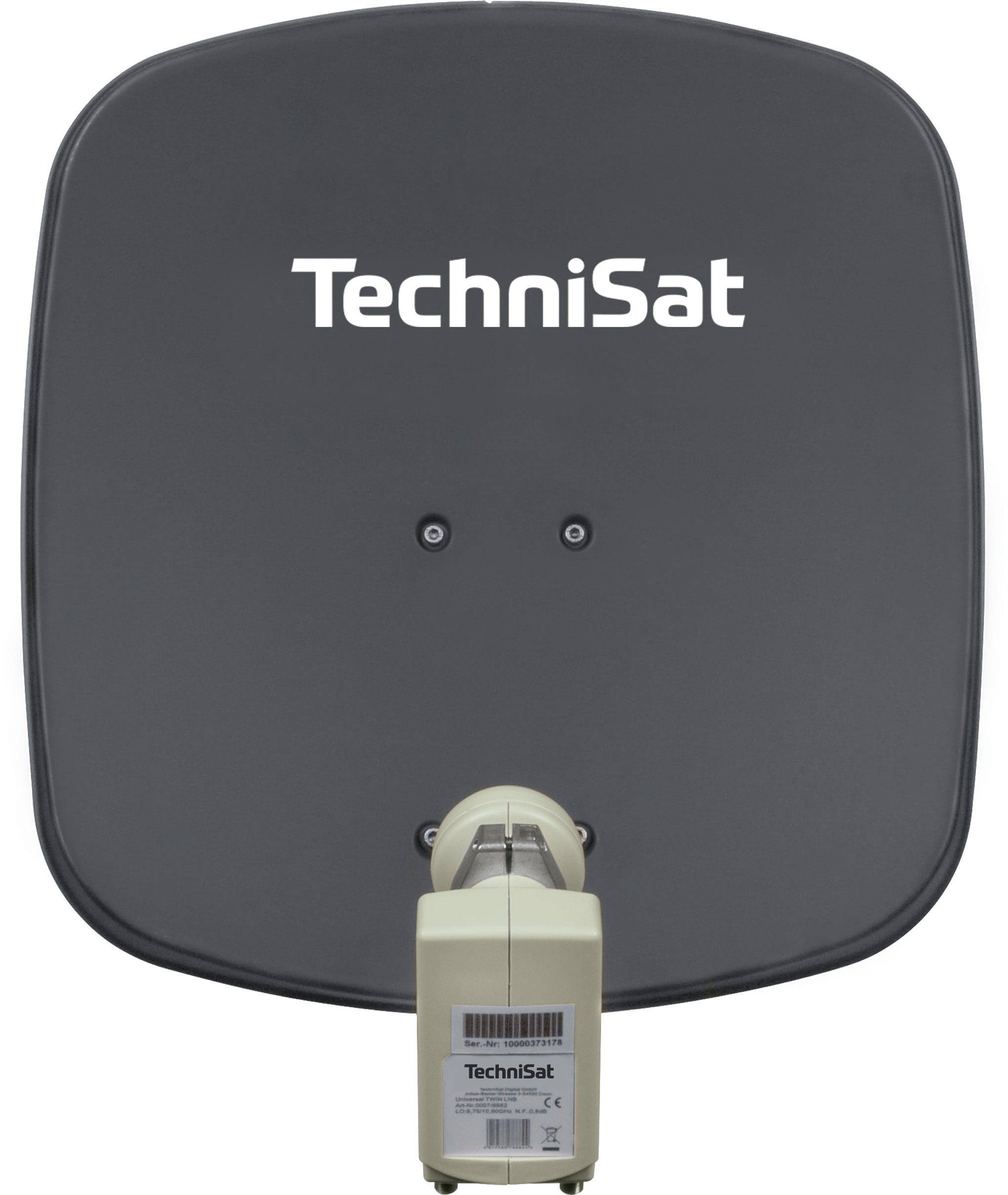 Technisat - TCT1345/8195 Offset-Antenne 45cm Aluminium V/H-LNB gr