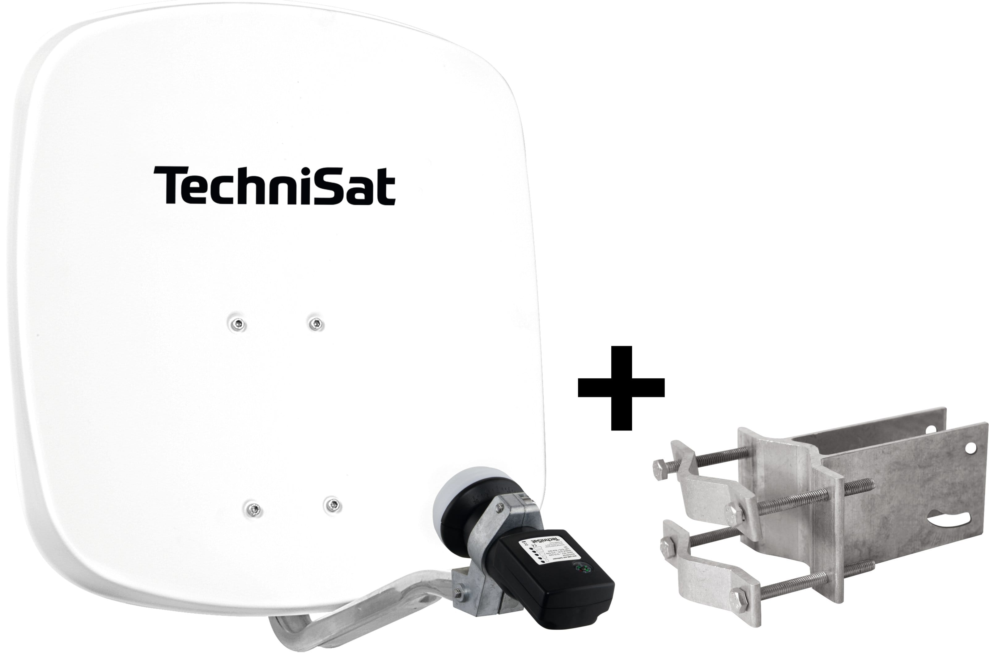 Technisat - TCT1745/8395 Offset-Antenne 45cm Aluminium V/H-LNB in