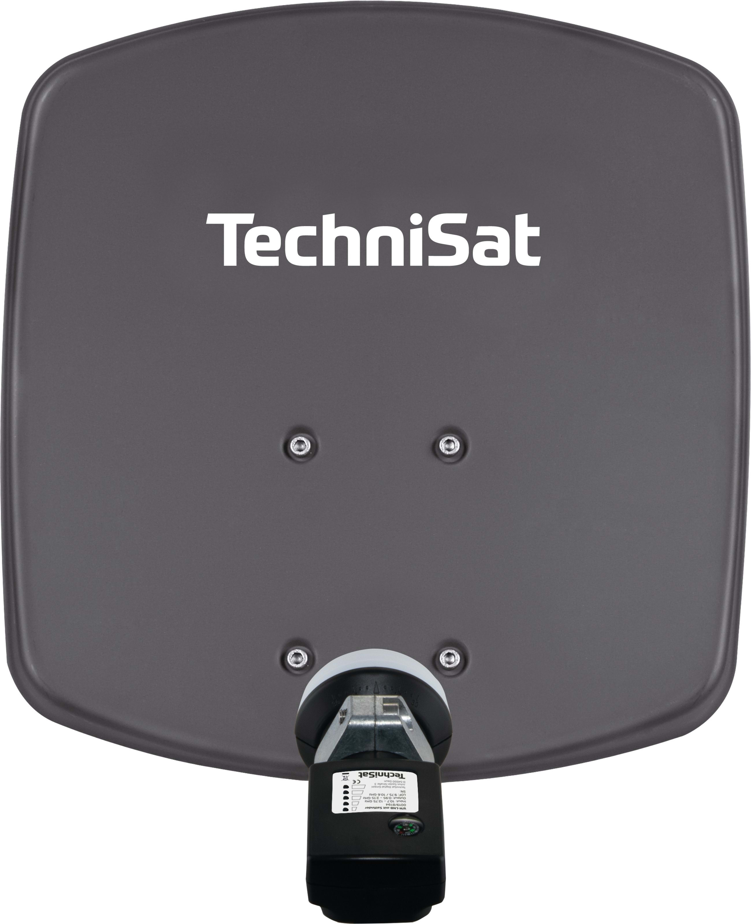 Technisat - TCT1333/2195 Offset-Antenne 33cm Aluminium V/H-LNB gr