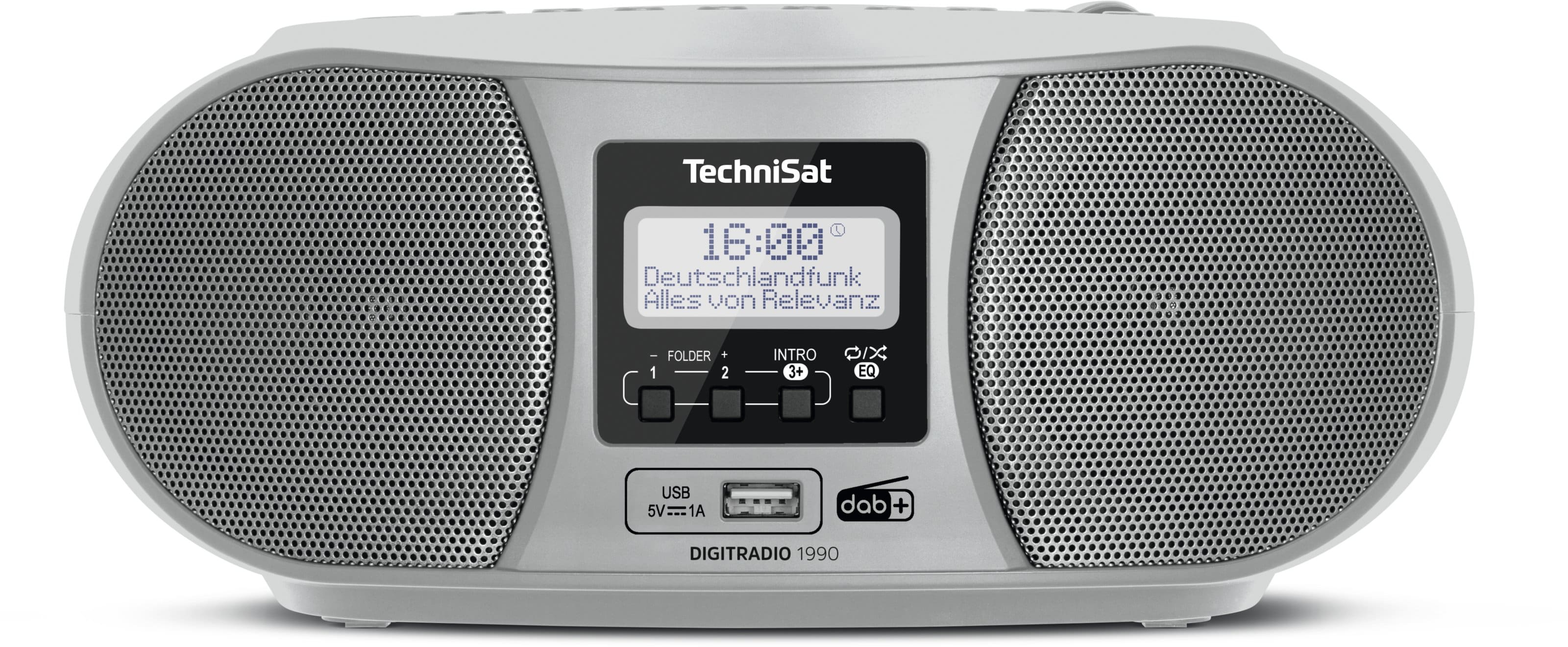 Technisat - TCT0001/3952 Boombox 3W UKW/DAB+ CD BT MP3 USB Weck-/