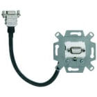 RUTENBECK - RUT17010565 VGA-Anschlussdose, 1-fach, grau