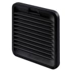 FINDER SPA - FIN7F02000010000 FILTRO SCARICO STANDARD NERO(92X92MM)