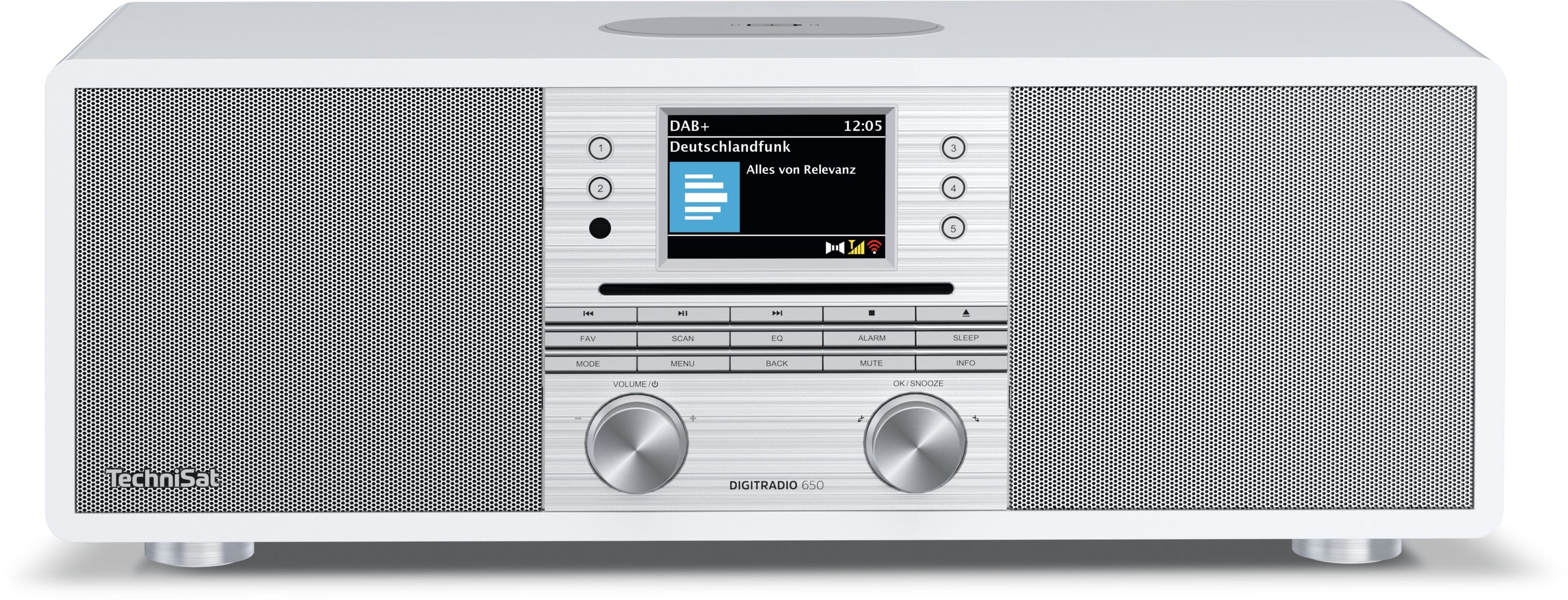 Technisat - TCT0001/3980 Hifi-Radio 30W BT UKW DAB+ CD MP3 WLAN A
