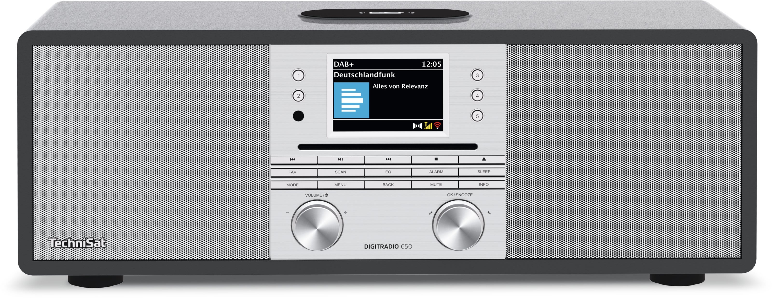 Technisat - TCT0002/3980 Hifi-Radio 30W BT UKW DAB+ CD MP3 WLAN A