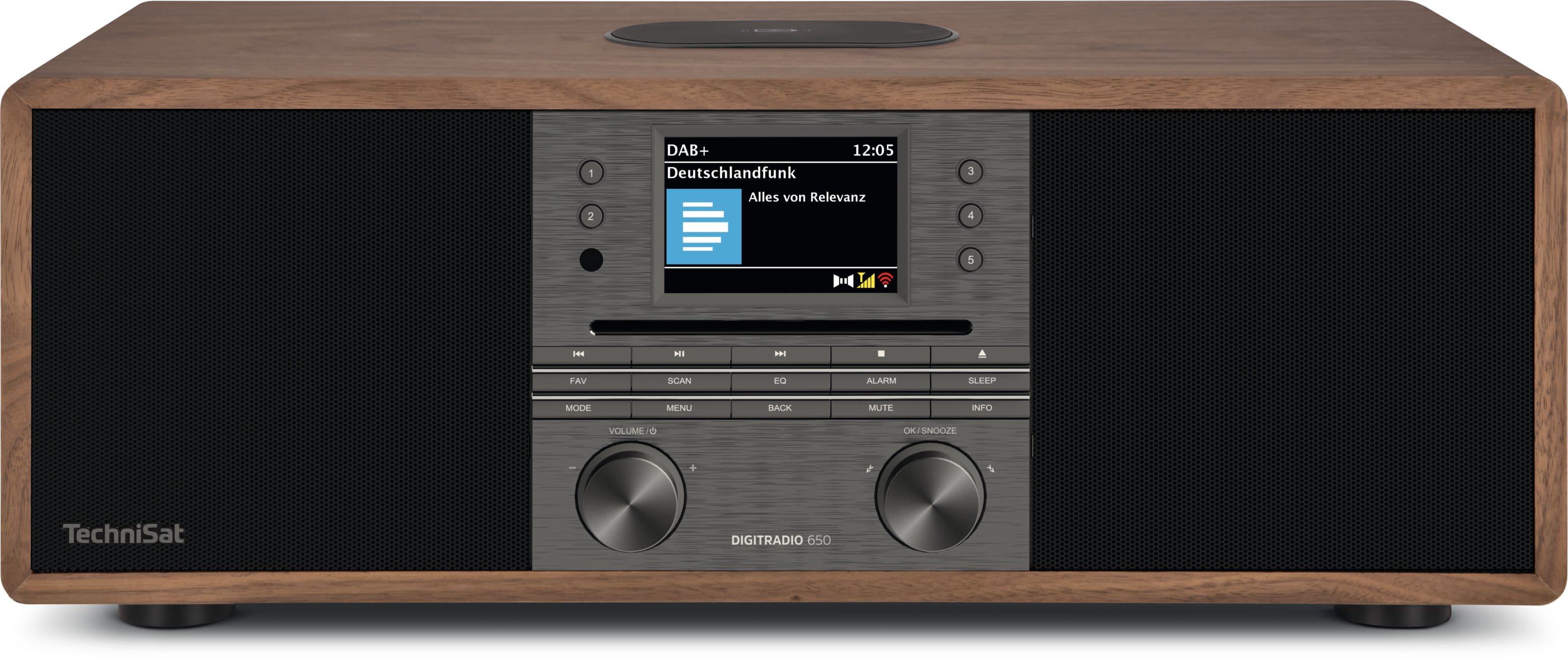 Technisat - TCT0003/3980 Hifi-Radio 30W BT UKW DAB+ CD MP3 WLAN A