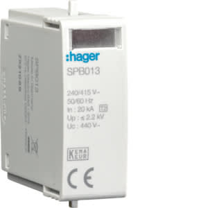 HAGER - HAGSPB013 CARTUCCIA 40KA T2 IT 440V