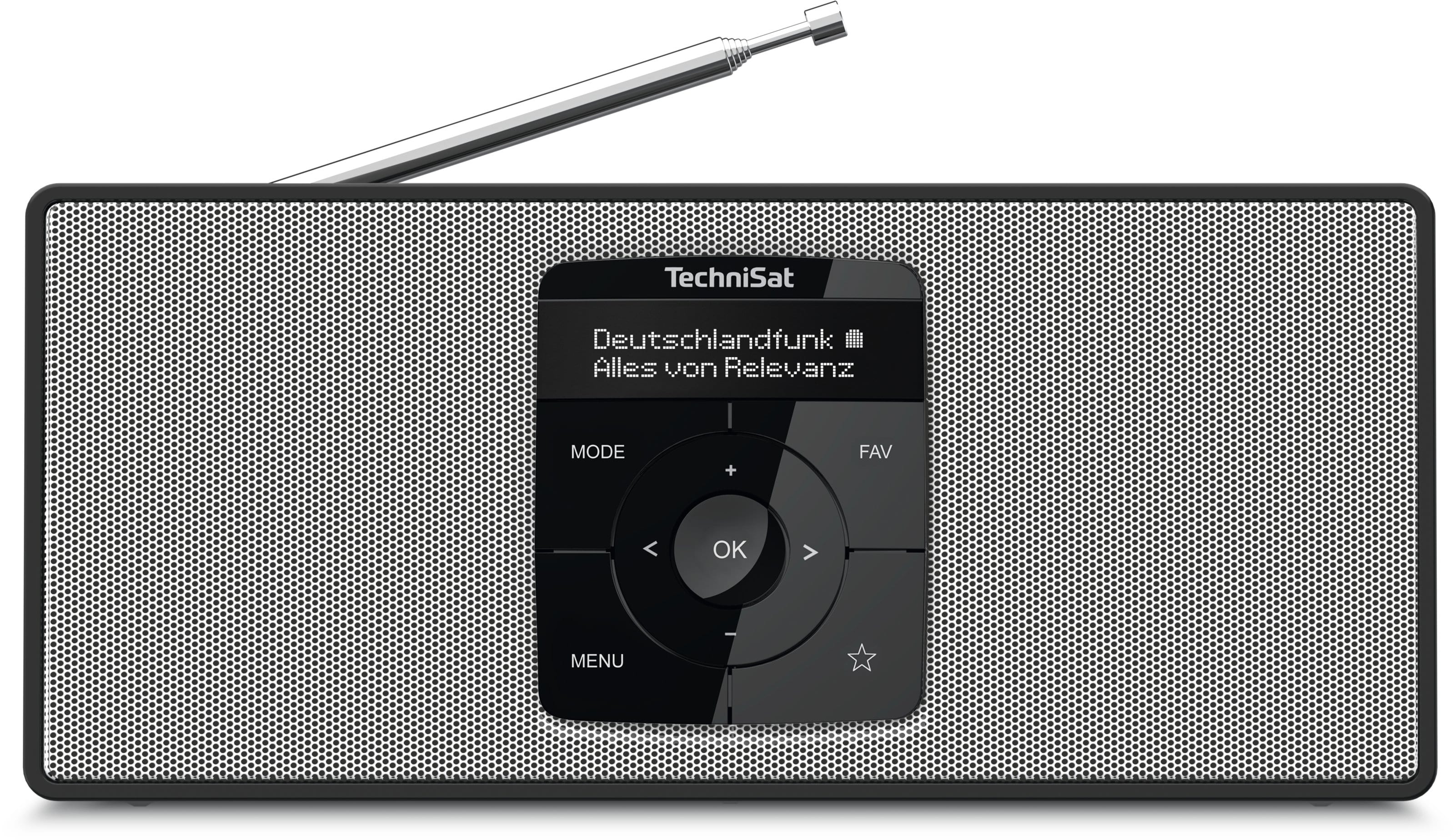 Technisat - TCT0002/3911 Radio tragb. 2x1W Akku/Netz UKW DAB+ Blu