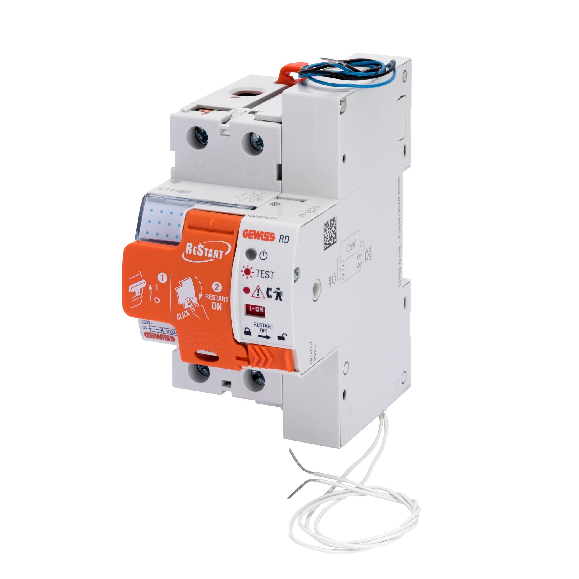 GEWISS - GEWGWD4827P RD2-30P RESTART PRO+IDP 2P 40A 0,03 A 3M