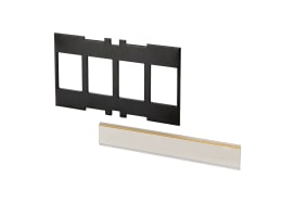 Metz - MEZ13093-AK4-E Subway-M Adapterplatte SI 4xKeystone