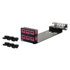 Metz - MEZ130D207M00000A DCCS Baugruppe OM4 6xMTP Typ A violett