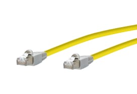 Metz - MEZ141N110010010 E-DAT Industry Patchkabel RJ45 - RJ45 1m