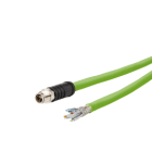 Metz - MEZ142M6X10300 M12 Patchkabel X-kodiert 30m M12 Stecker
