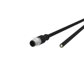 Metz - MEZ142MEA10100 M12 Sensorleitung A-kodiert 10m M12 Stec