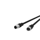 Metz - MEZ142MEA12010 M12 Sensorleitung A-kodiert 1m M12 Steck