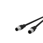 Metz - MEZ142MFA11010 M12 Sensorleitung A-kodiert 1m M12 Steck
